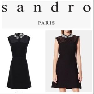 NWT Sandro dress, size 36 (Small), Black